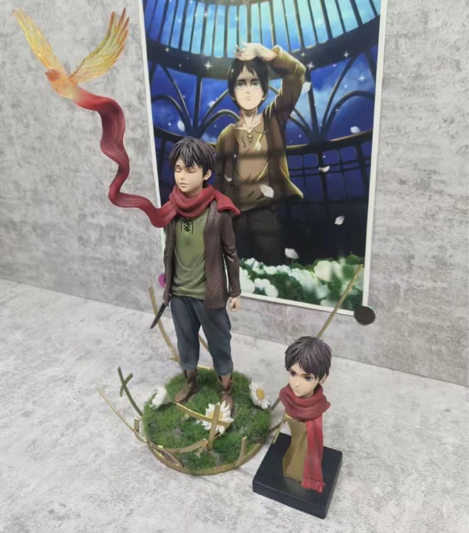 進撃の巨人 エレン・イェーガー ガレージキット ガレキ スタチュー⑦