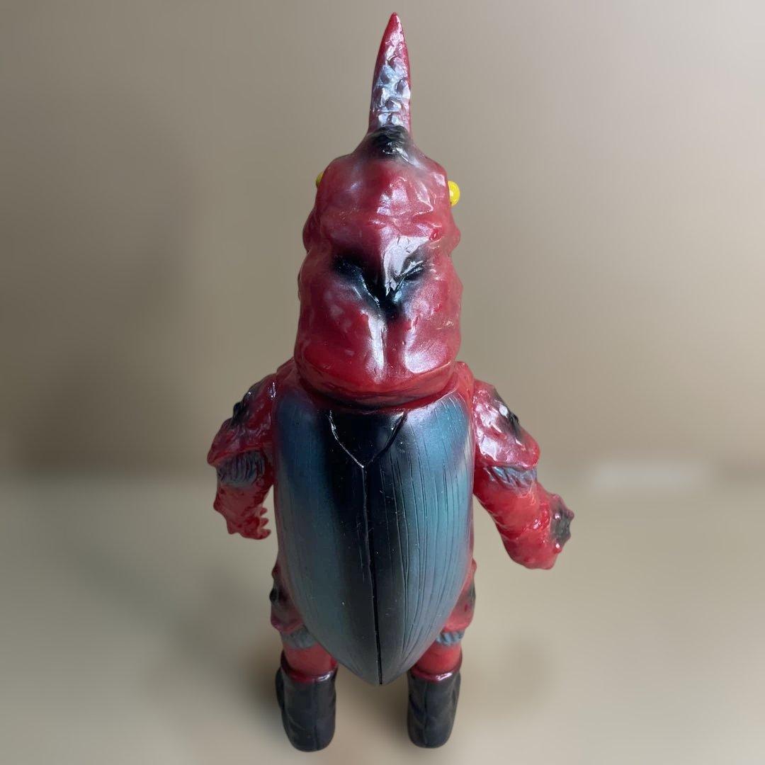 ヤモマーク ヤモマークの大怪獣シリーズ ザリキング　レッド　ソフビ