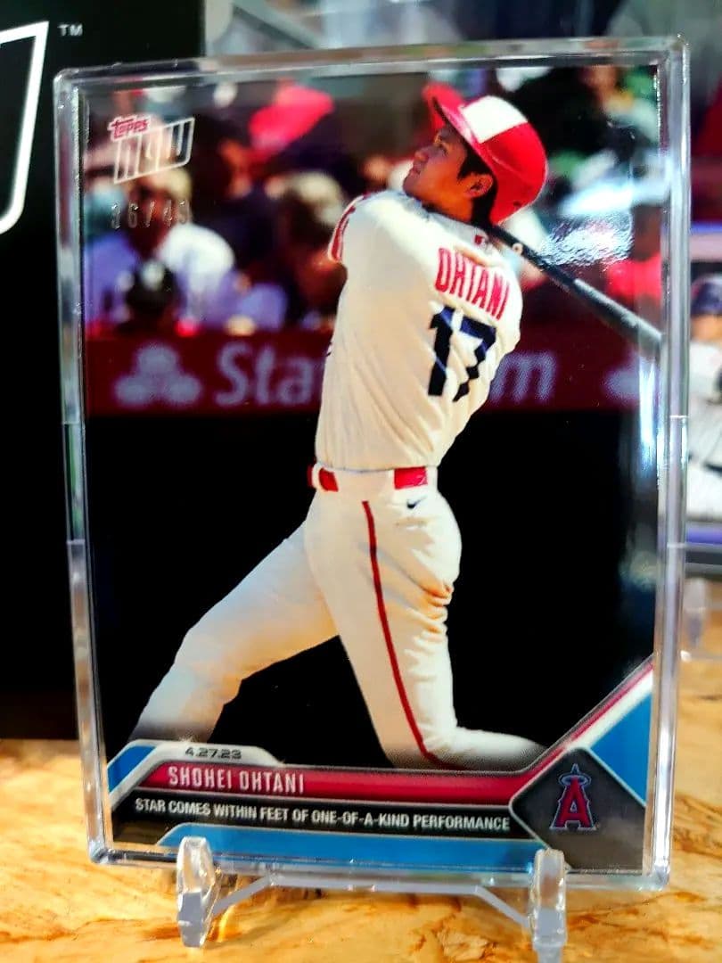 【ブルーパラレル】大谷翔平 topps now シティコネクト 二刀流 サイクル