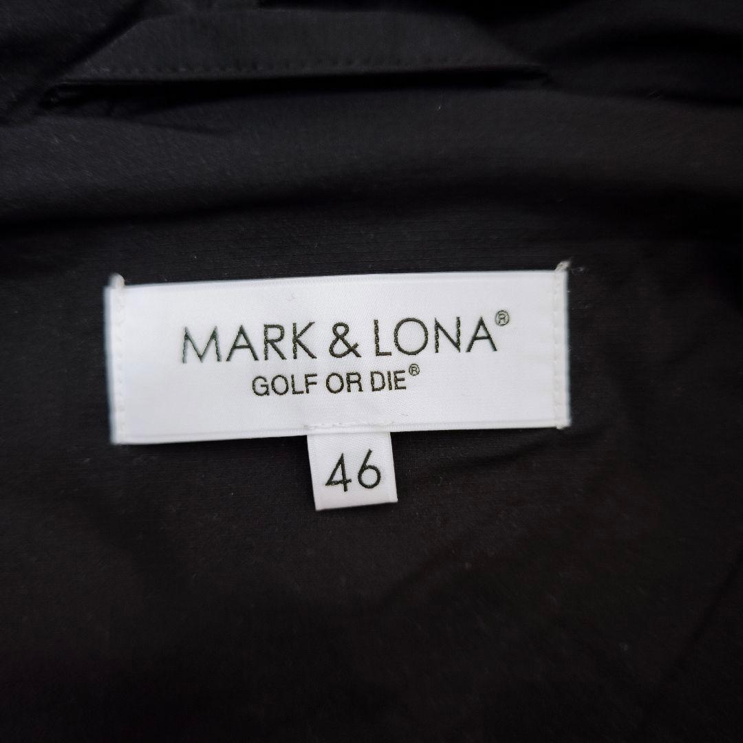 【極美品】23AW MARK&LONA マークアンドロナ ボアブルゾン 46 黒