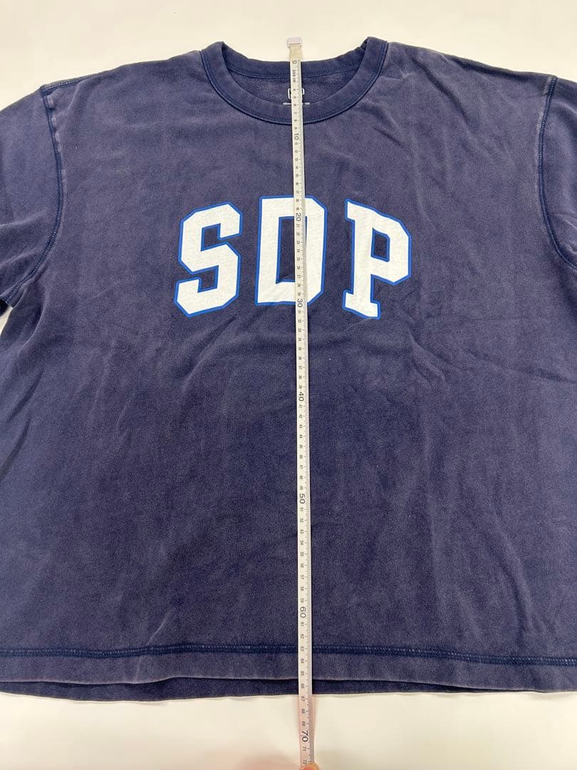 スチャダラパー　チャンピオンカーニバル GAP ダークネイビー　XL 巾着　白