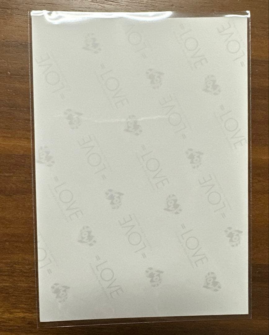 イコラブ 佐々木舞香 直筆 ラブソングに襲われる 歌唱衣装 チュウ ＝LOVE