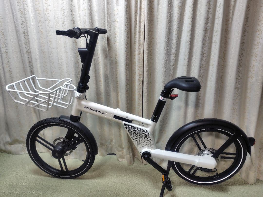 HONBIKE 折りたたみ自転車 ホワイト