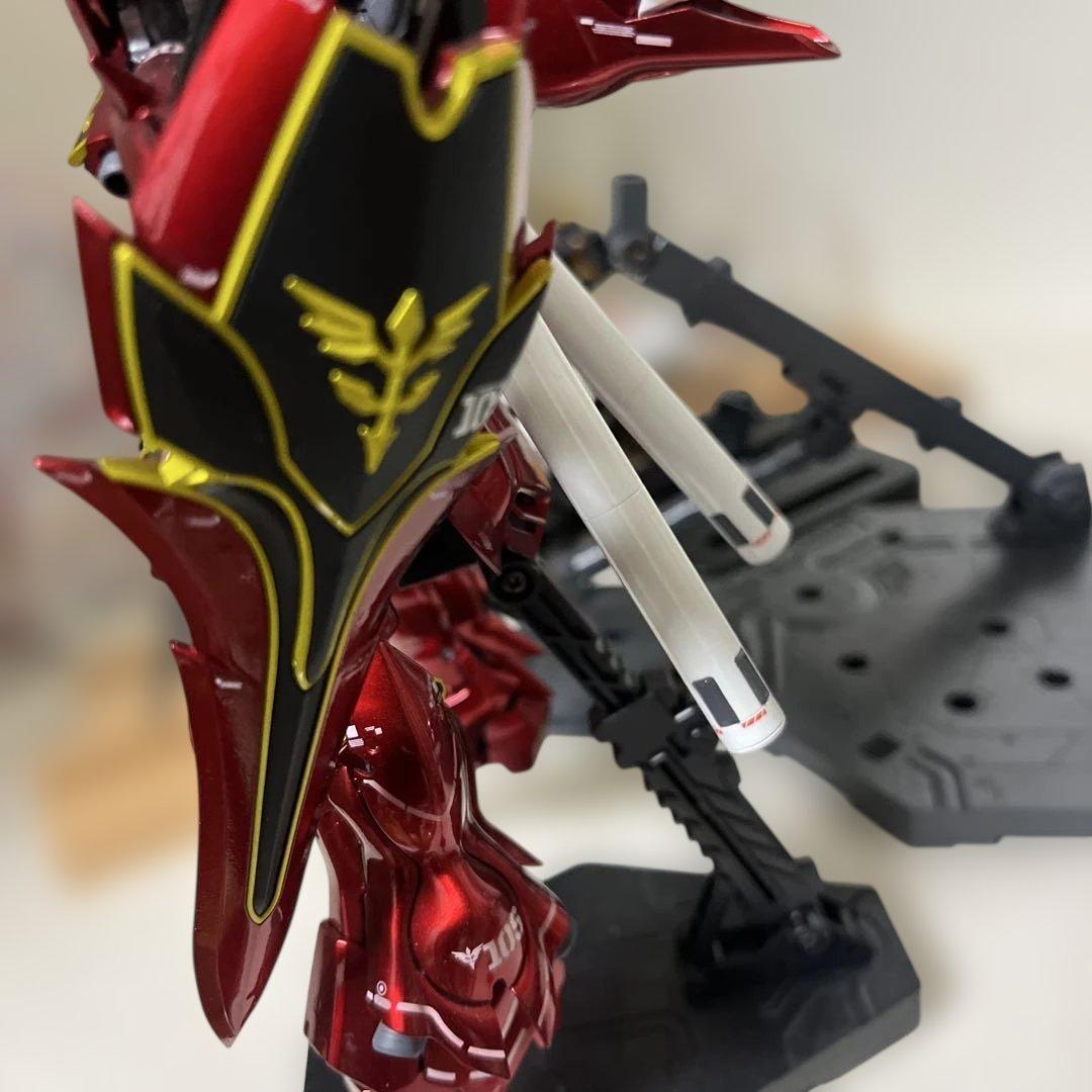 w*a様 RGユニコーンガンダム　RGシナンジュ　塗装完成品