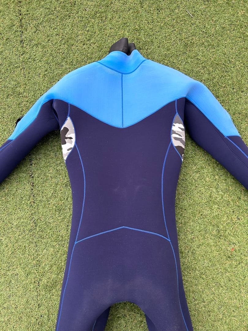 ウェットスーツ セミドライ　5ミリ　裏起毛
