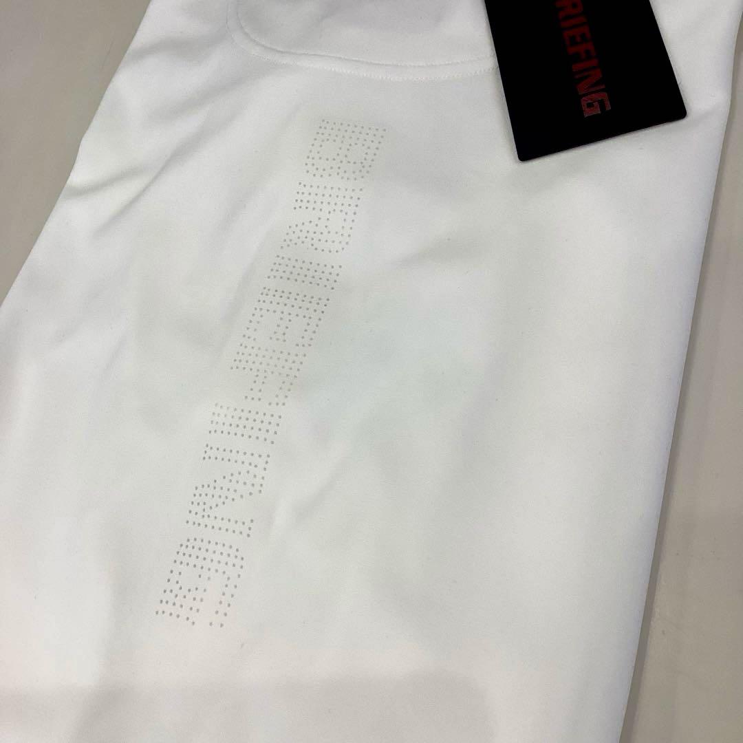 新作　BRIEFING MINI 3D LOGO HIGHNECK ホワイトM