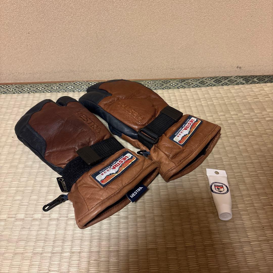 HESTRA ヘストラ 3Finger Leather GORE-TEX 未使用
