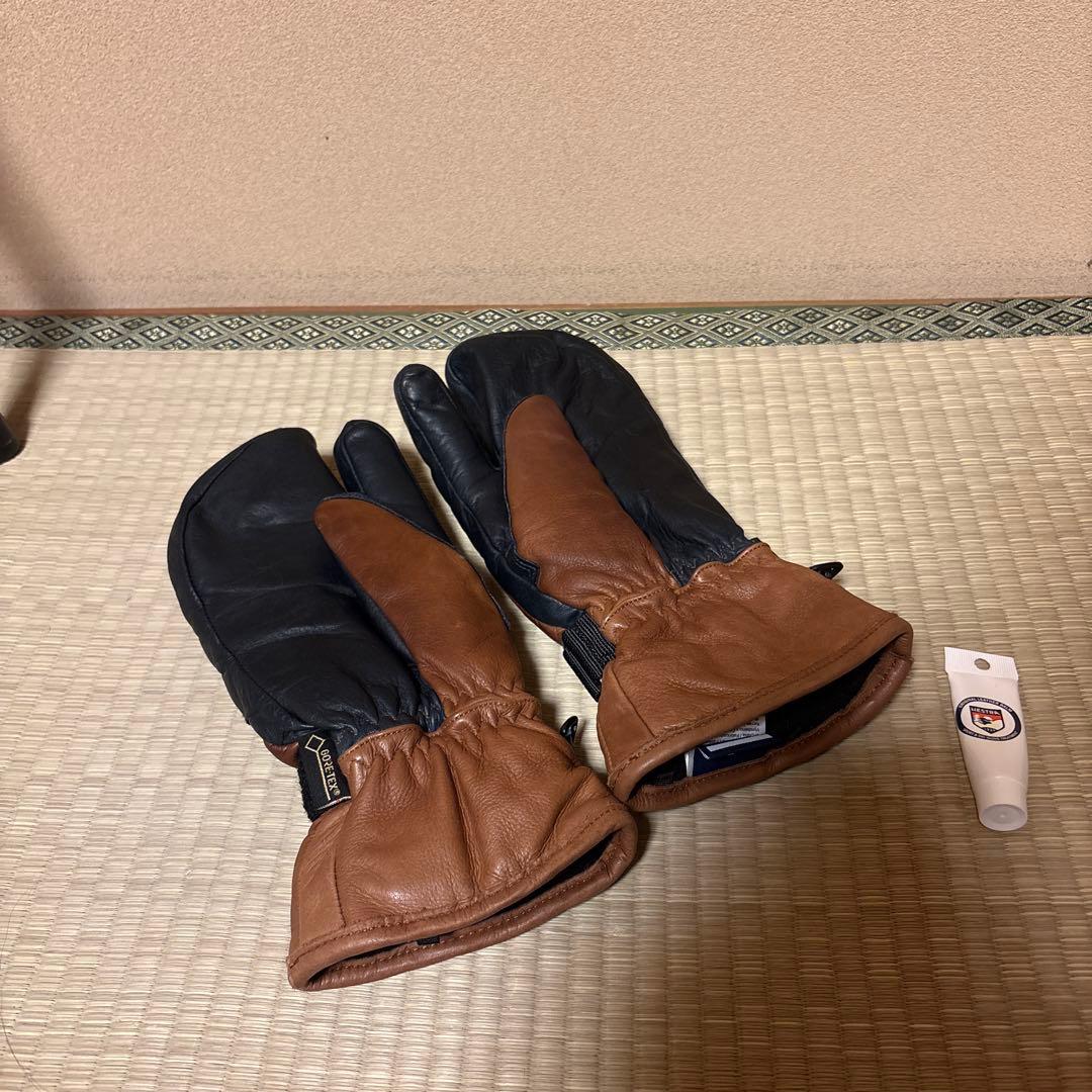 HESTRA ヘストラ 3Finger Leather GORE-TEX 未使用