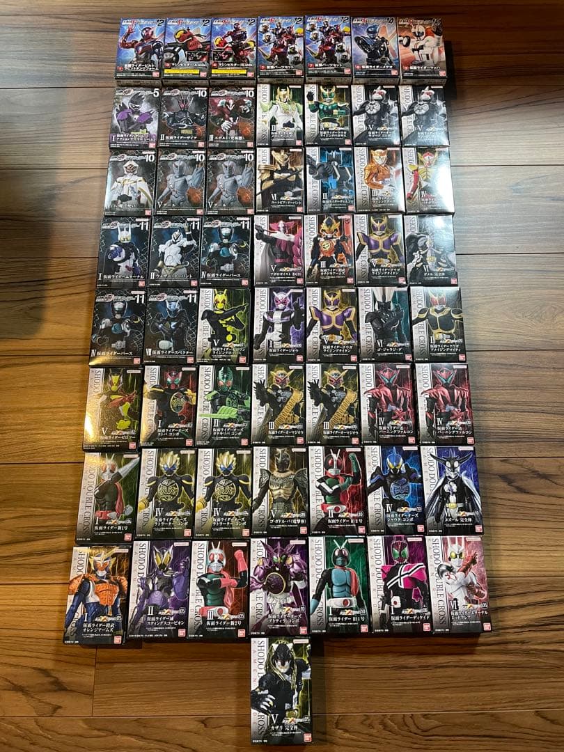 SHODO 掌動 仮面ライダー まとめ売り 57箱 新品未使用 未開封
