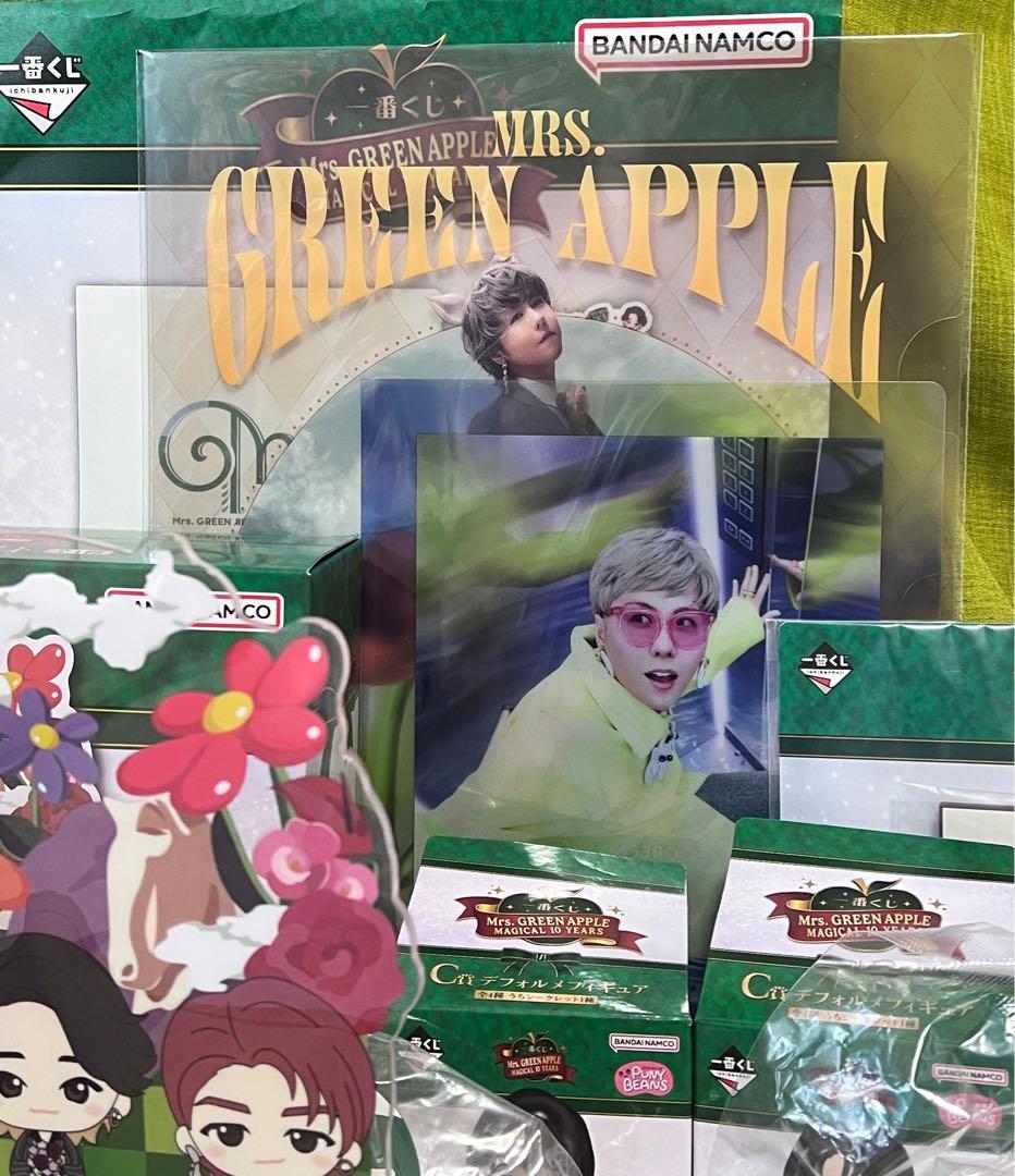 Mrs. GREEN APPLE アクリル　セット　ミセス　1番くじ　くじ