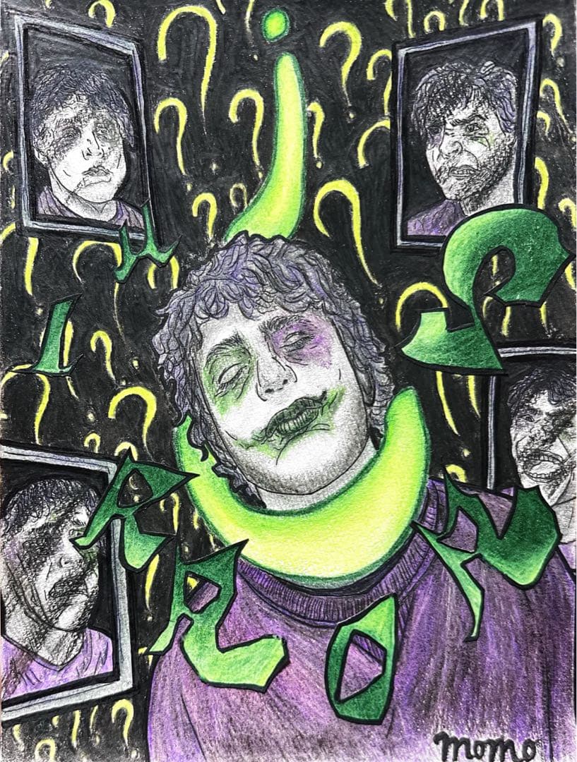 イラスト タイトル「MIRRORS」