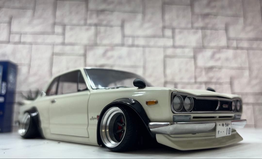 1/18 オートアート　ハコスカ GTR ワタナベ深リムスーパーワイドカスタム