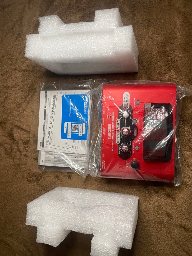 BOSS VE-2 Vocal Harmonist レッド