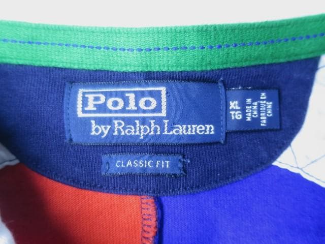 XL POLO HI TECH ラガー シャツ マルチカラー ラルフローレン