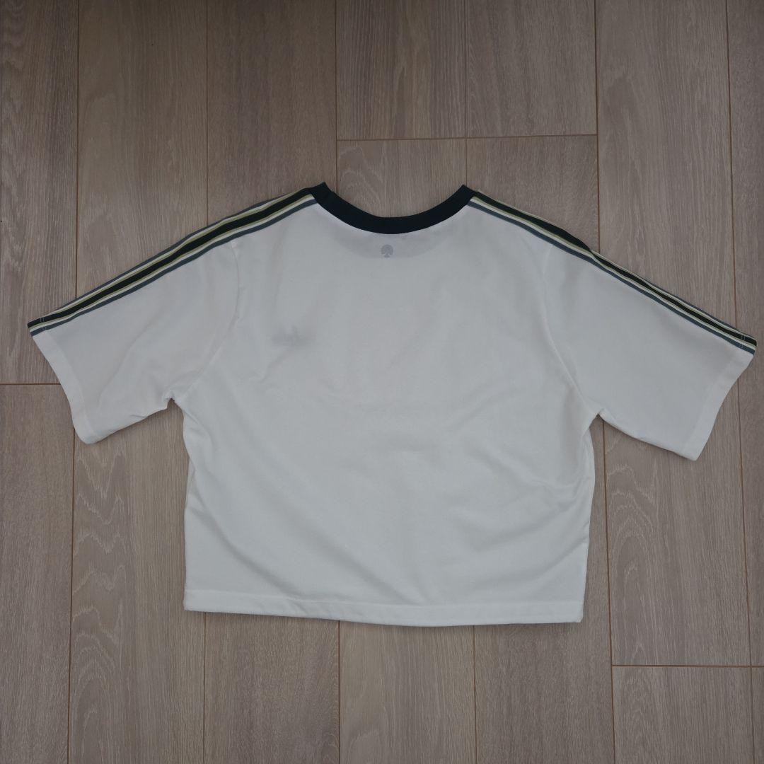 ショート丈Tシャツ＆スポーツブラセットM