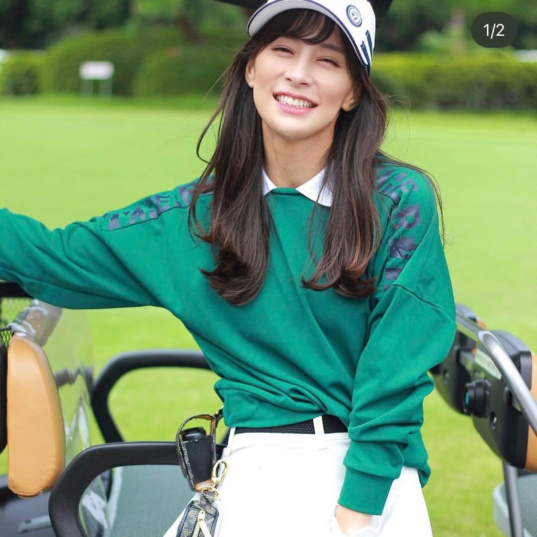 【新品】ビバハート　ライトウェイトフェイクレイヤード ストレッチ プルオーバー