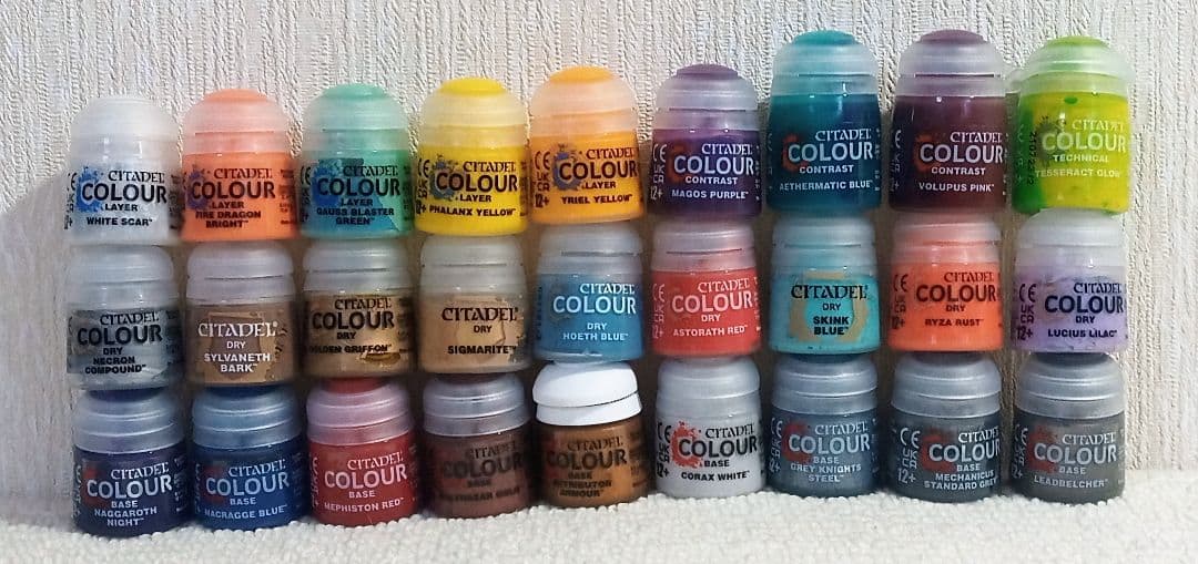 シタデルカラー 塗料 27本セット まとめ売り ウォーハンマー
