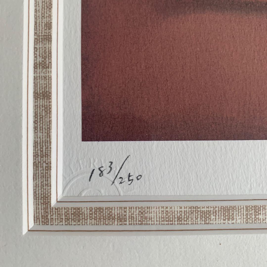 牧野千穂　 「ささやかな苦悩」　版画（ジクレー）