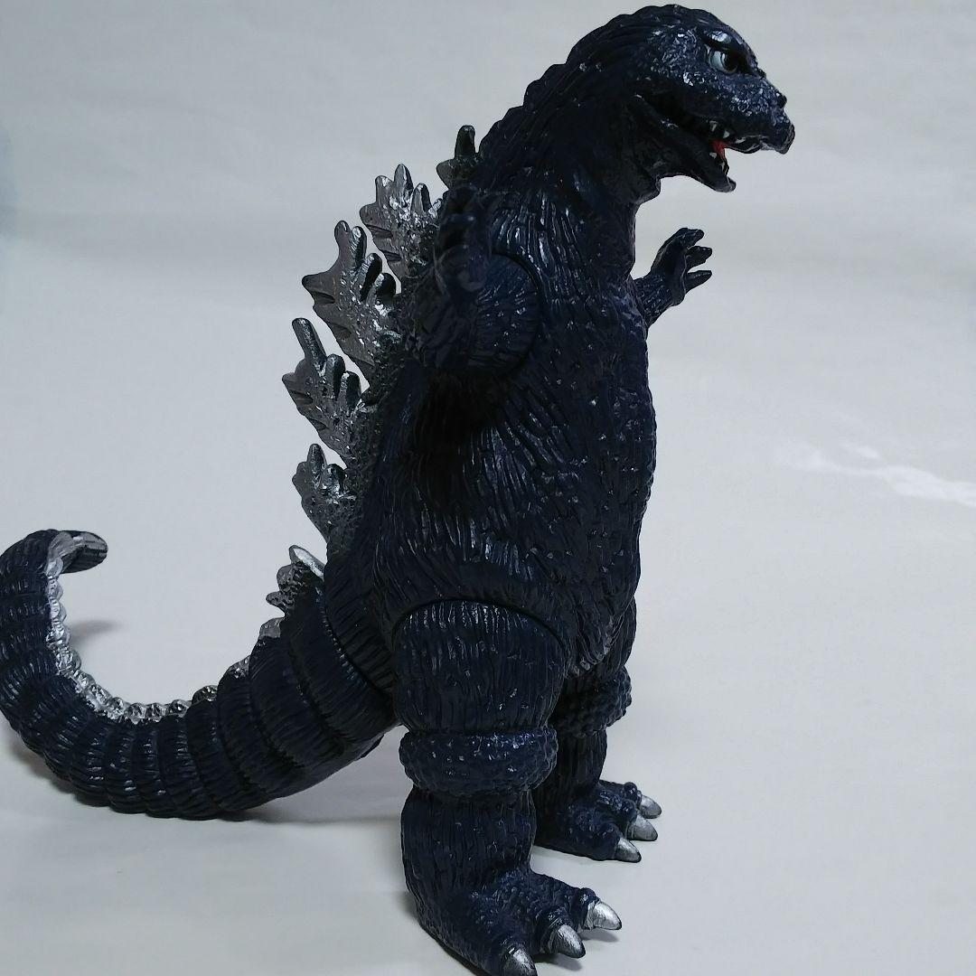 「モスラ対ゴジラ」ソフビ人形・ゴジラ（中古・１９８３年・プラタグ付き）