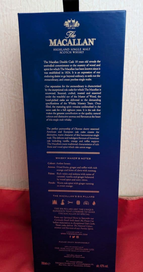 The Macallan 18年・15年 ダブルカスクウイスキー