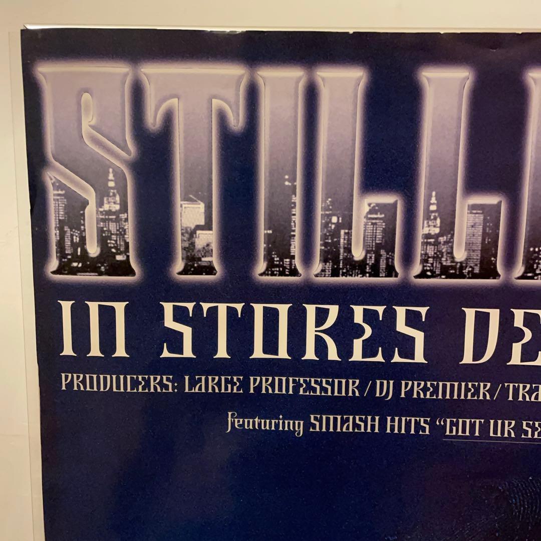 NAS Stillmatic ポスター 当時物 hiphop rap 90s
