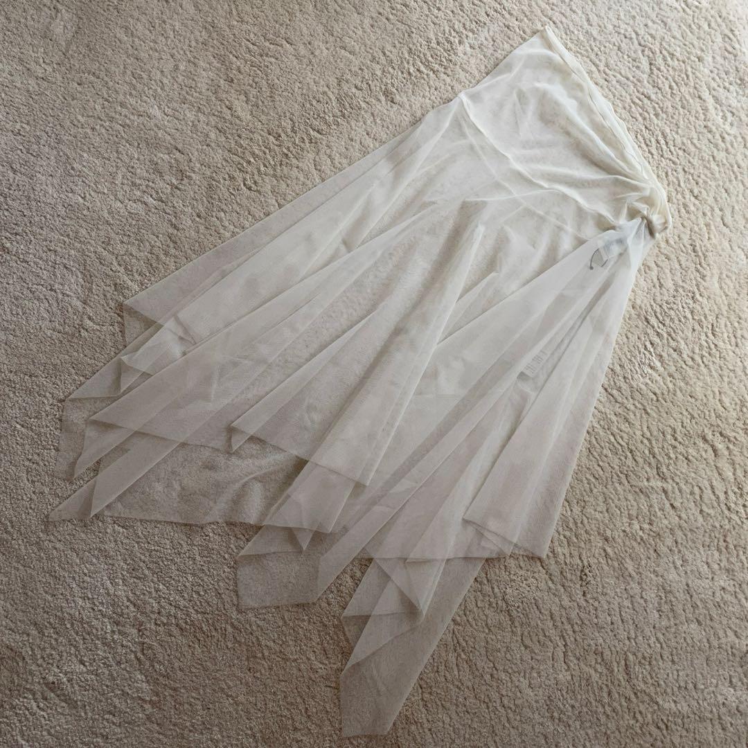 【新品未使用】TYPHA バレエスカート クリームアプリコット