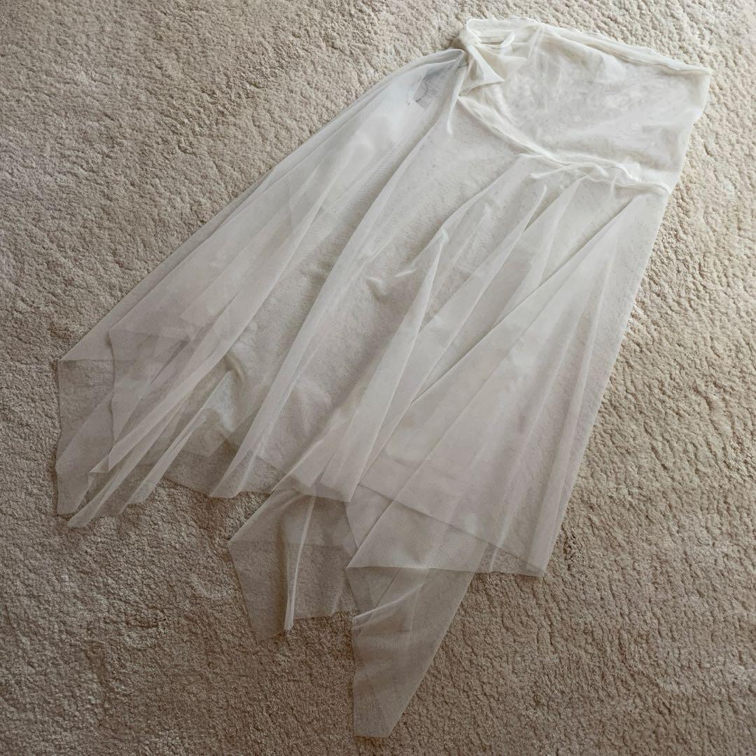 【新品未使用】TYPHA バレエスカート クリームアプリコット