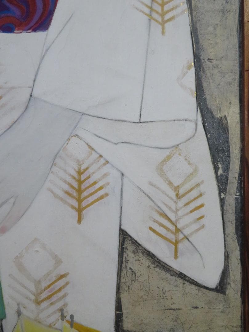 mimeian神田三千枝「虹」 日本美術院特待院展出品作品 師：安田靫彦