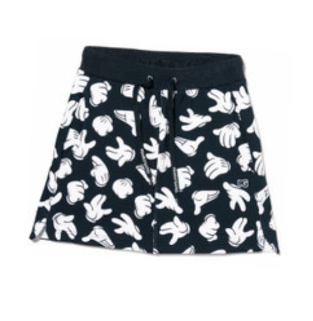 新品国内正規　パーリーゲイツ ミッキー スカート裏起毛 日本製