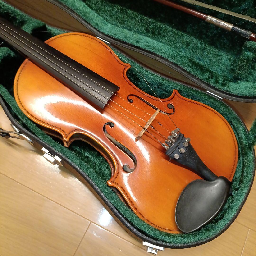 鈴木バイオリン● No.330 4/4 1984年製 美虎杢・1枚板