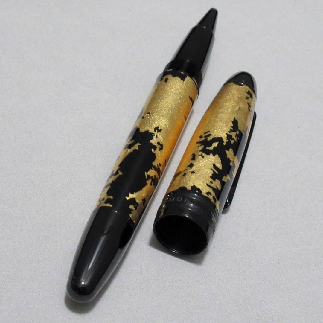 モンブラン ローラーボール 162 カリグラフィー ゴールドリーフ 119689
