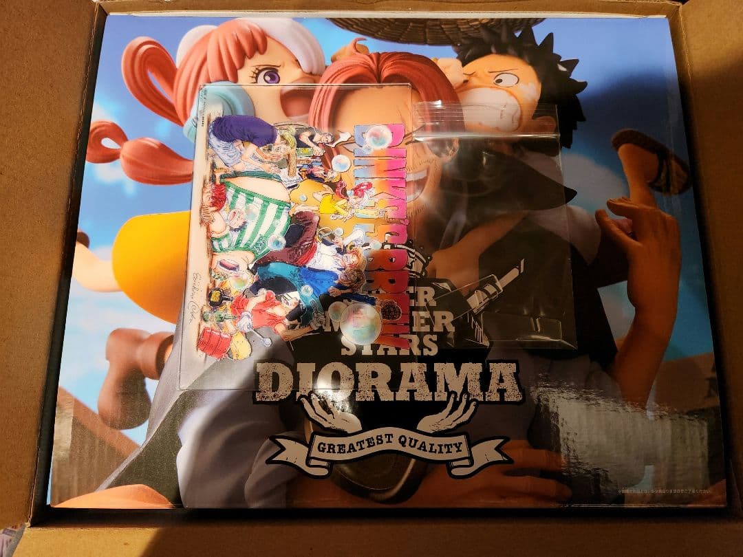 ワンピース シャンクス JC104巻 掛け替えカバーイラスト ジオラマ