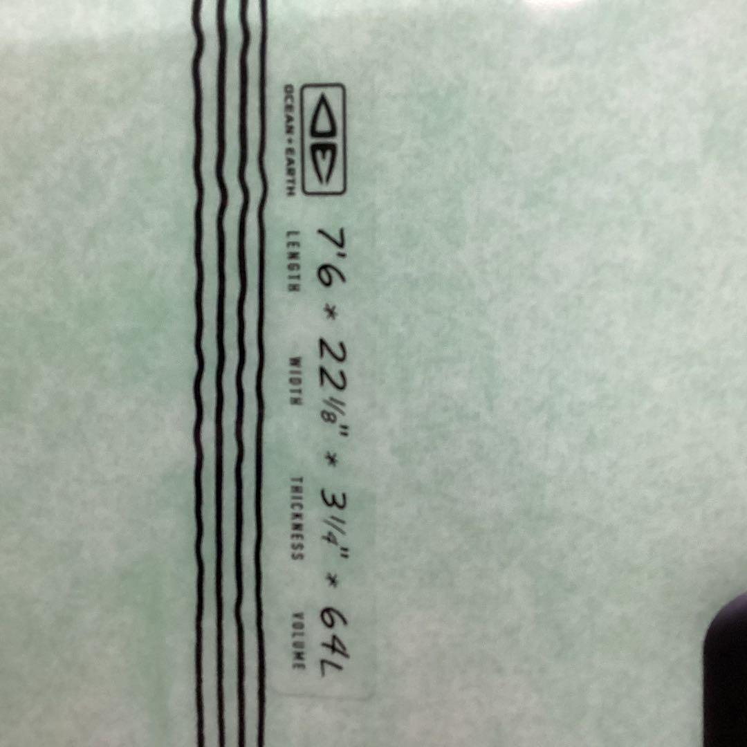 誰でも乗れる新品格安オーシャンアースイージーライダーソフトボードグリーン7,6❣️