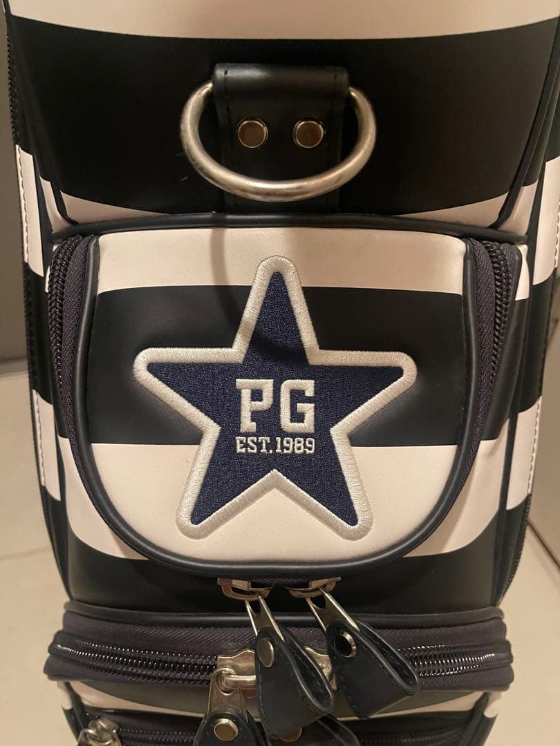 超希少モデル★PEARLY GATES パーリーゲイツ ボーダー キャディバッグ