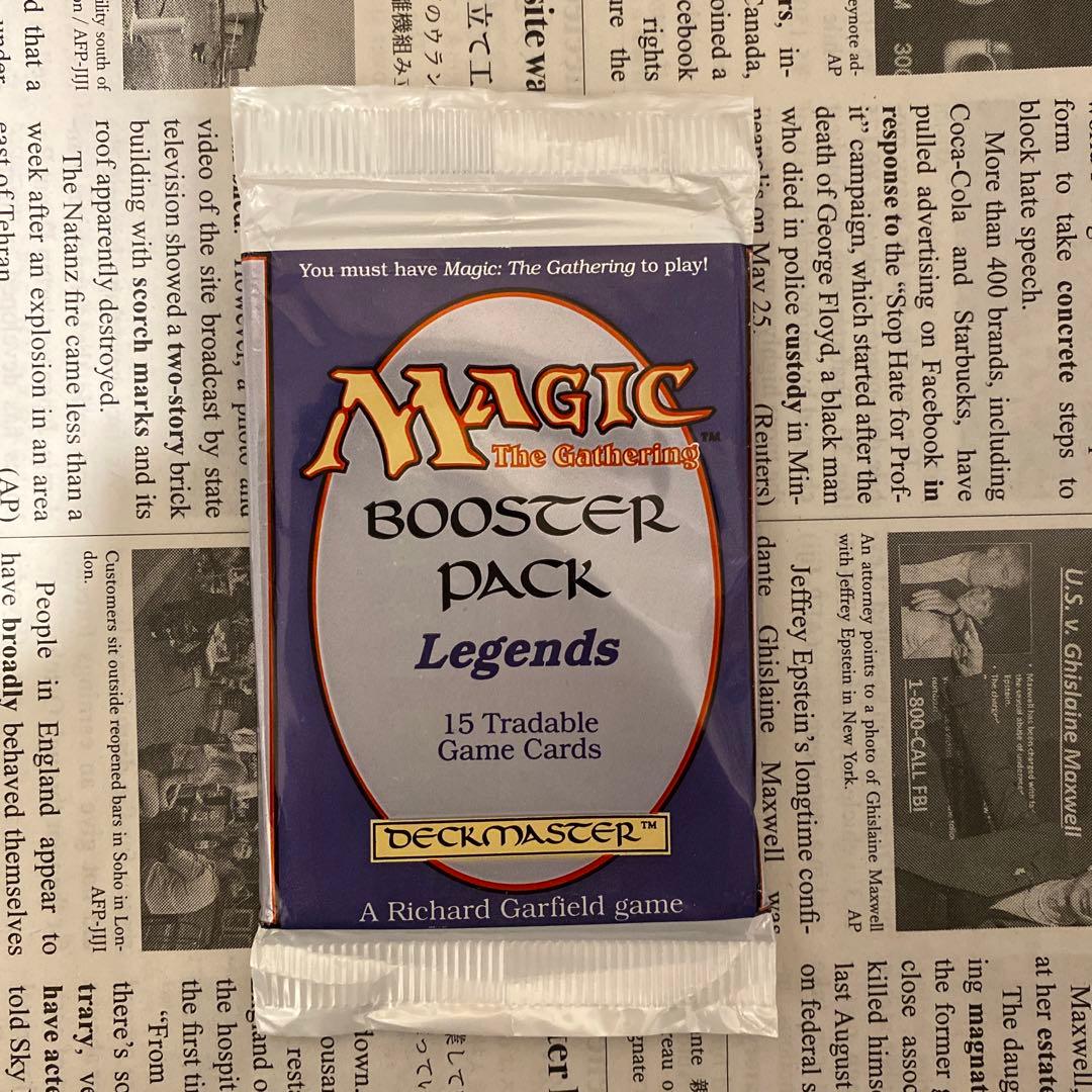 MTG 未開封パック　レジェンド　英語