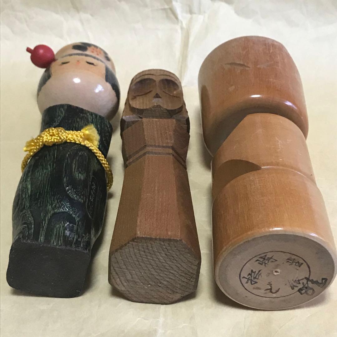 だるま　こけしセット民芸品　置物　日本　人形伝統工芸品インテリア こけし だるま