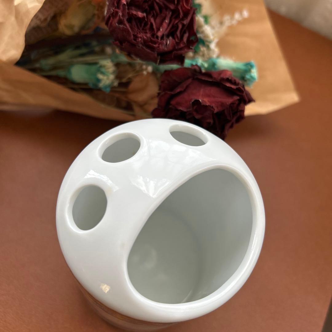 イタリアDEPOS+フランスLimoges 歯ブラシスタンド　ハブラシホルダー