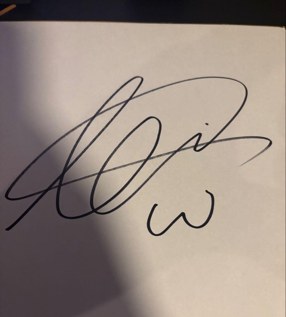 激レア　サッカー元イタリア代表　フランチェスコ・トッティ　サイン色紙