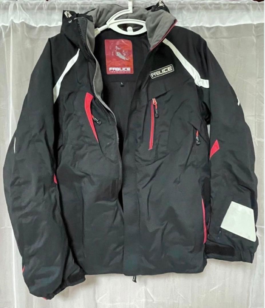 スキーウェア 上下セット メンズ Lサイズ 黒