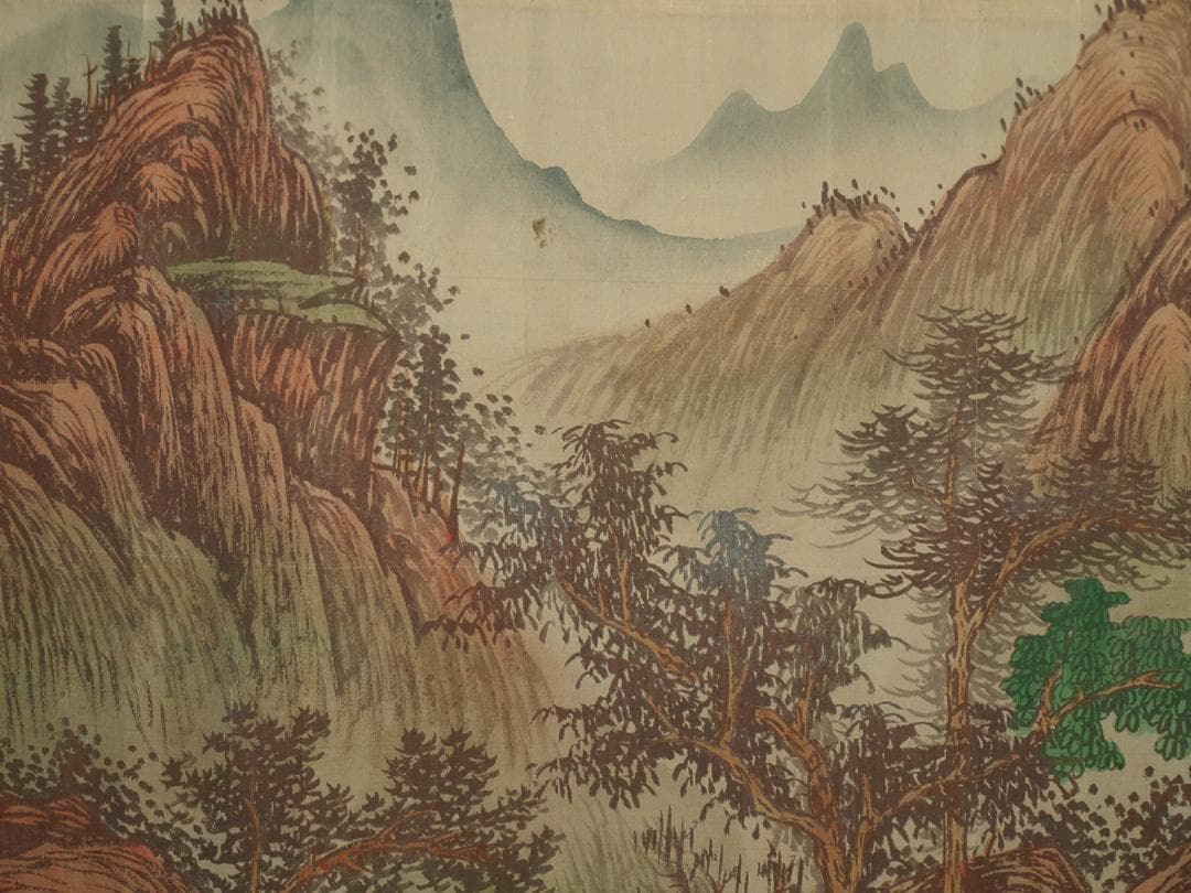 中国宋時代の掛軸　激安骨董品　肉筆保証　博物館保管品 BD365A11-6