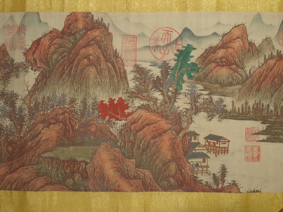 中国宋時代の掛軸　激安骨董品　肉筆保証　博物館保管品 BD365A11-6