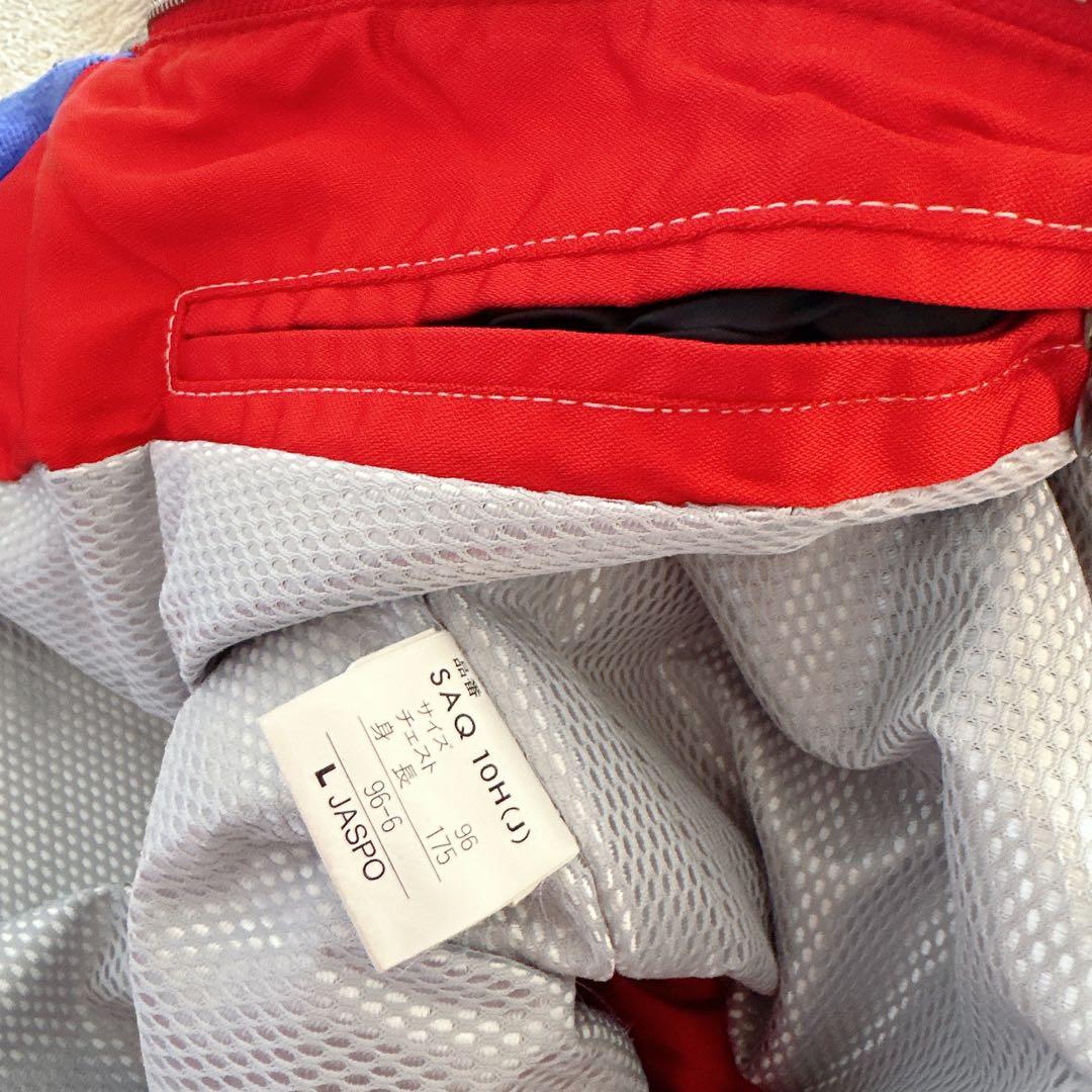 【チームアシックス】レトロ スキーウェア セットアップ (L) メンズ