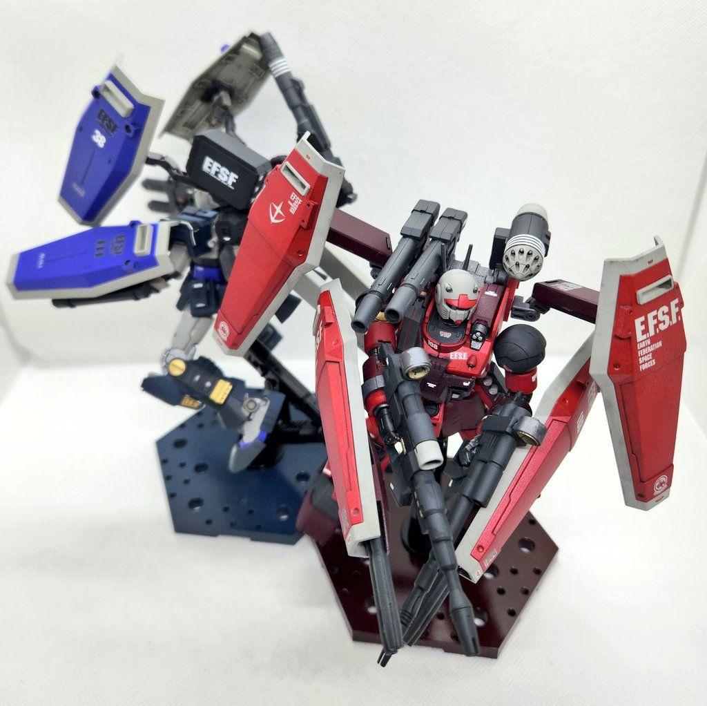 カ*ノ様 1/144　サンボル版フルアーマーG3ガンダム