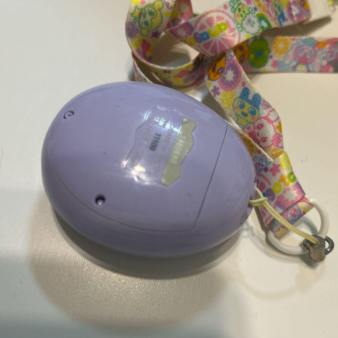 たまごっちみーつ　パステル　ラベンダー 花柄　パープル