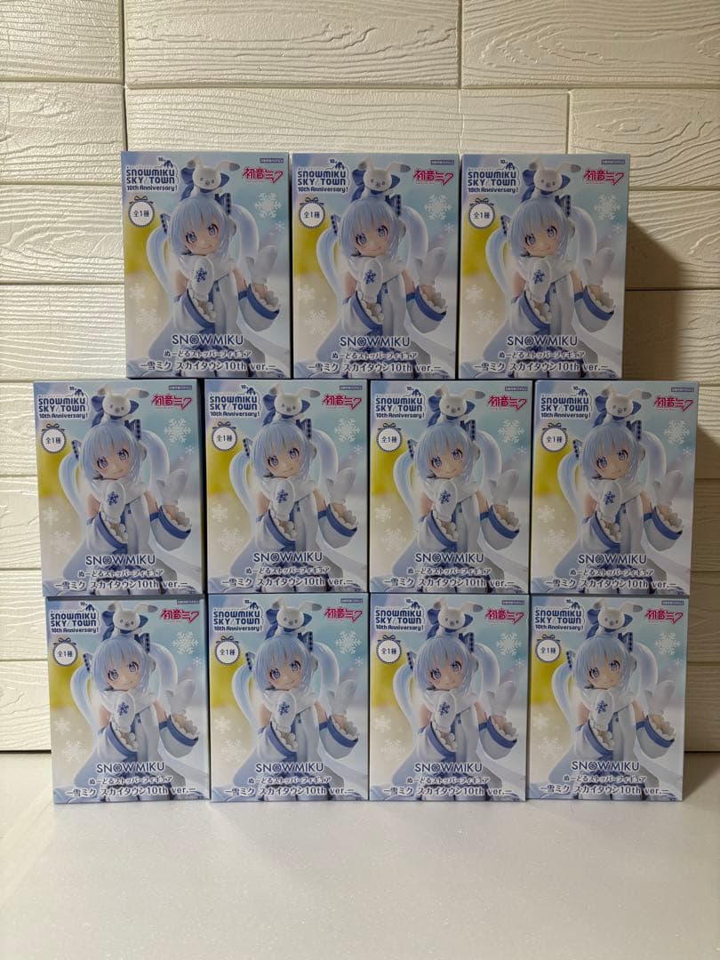 プライズフィギュア　初音ミク　１１点