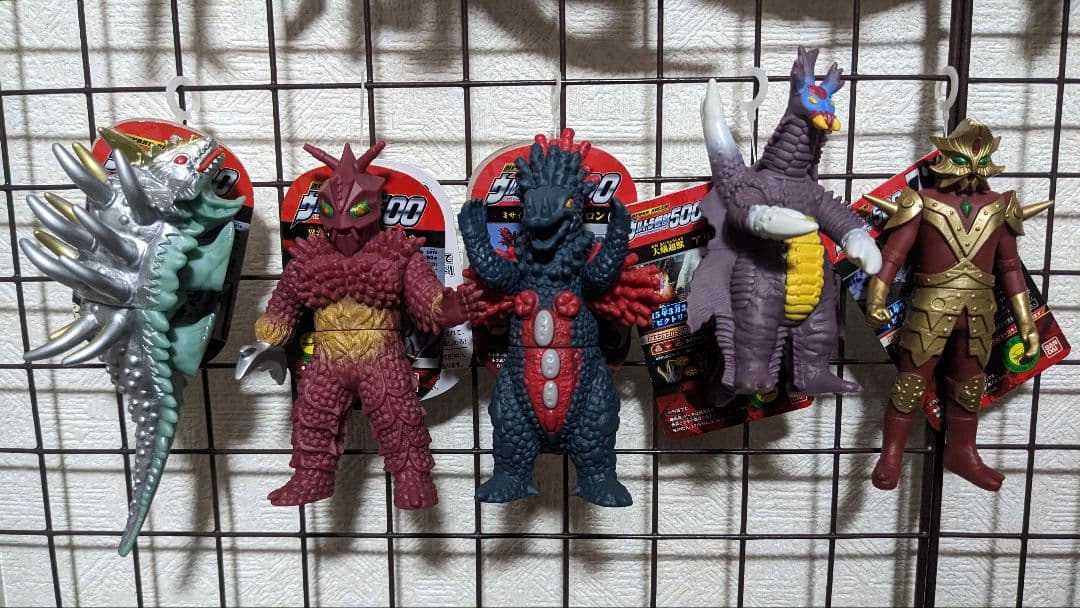 ウルトラマンエース　ウルトラヒーロー500　ウルトラ怪獣500　ソフビ
