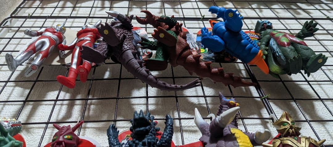 ウルトラマンエース　ウルトラヒーロー500　ウルトラ怪獣500　ソフビ