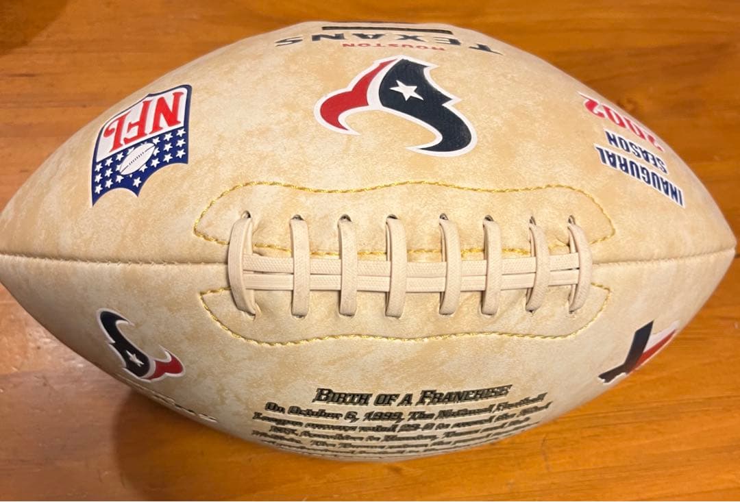 ヒューストン・テキサンズ 記念ボール 2002年