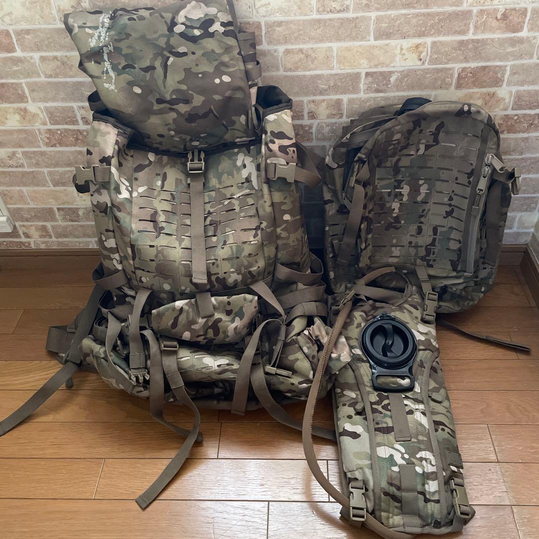 【しんご】ミリタリー バックパック 米軍 USMC スタイル 2点