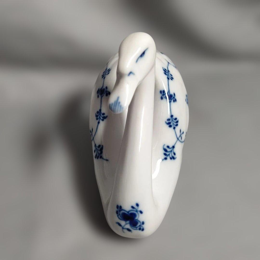 ロイヤルコペンハーゲン ブルーフルーテッド スワンのフィギュリン